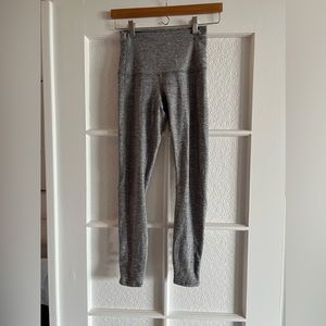 Gray lululemon leggings sz 2